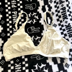 Skims Cotton Triangle Bralette